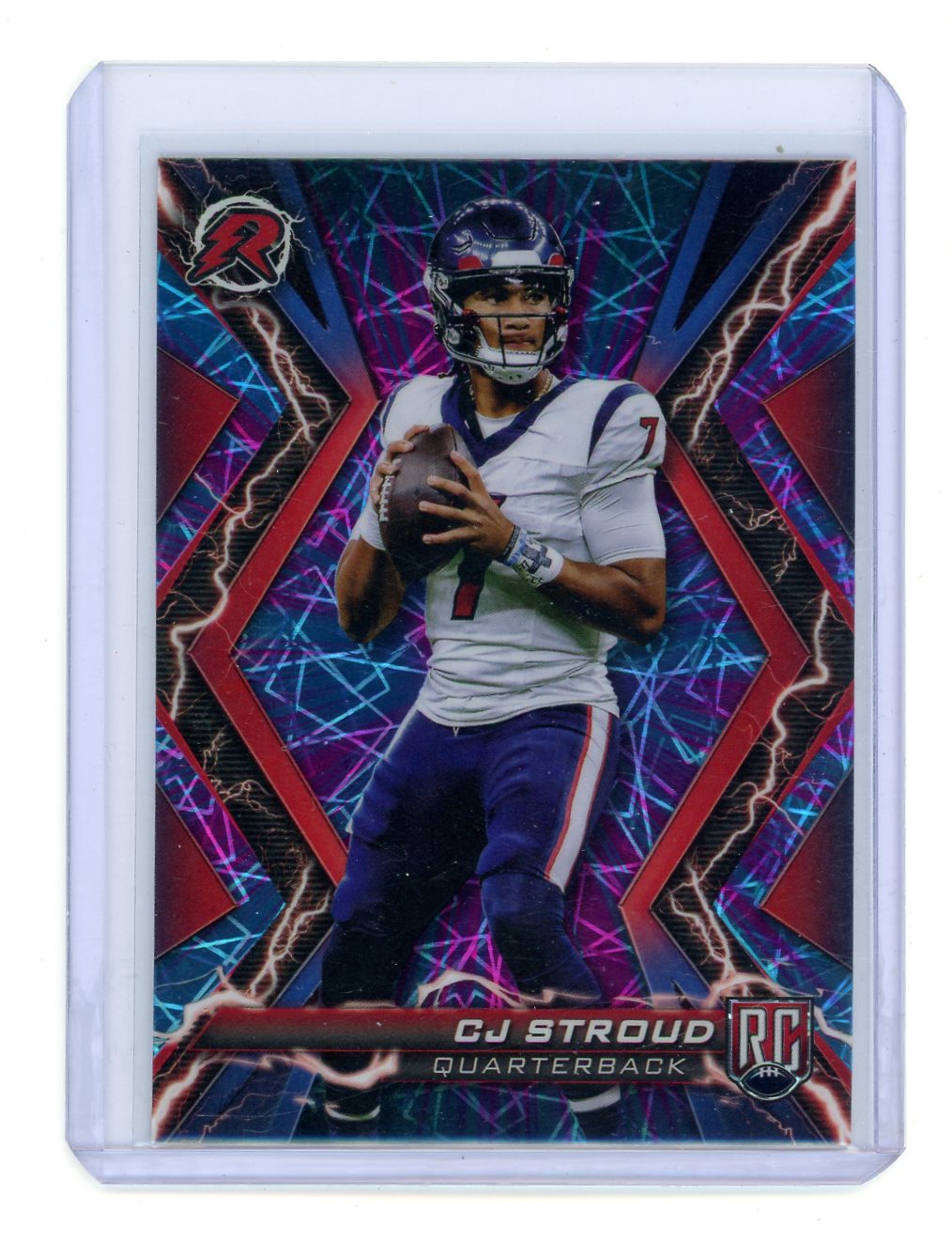 CJ Stroud 2023 Topps Composite Football Topps Resurgence Sky Blue & Pink Shock RC