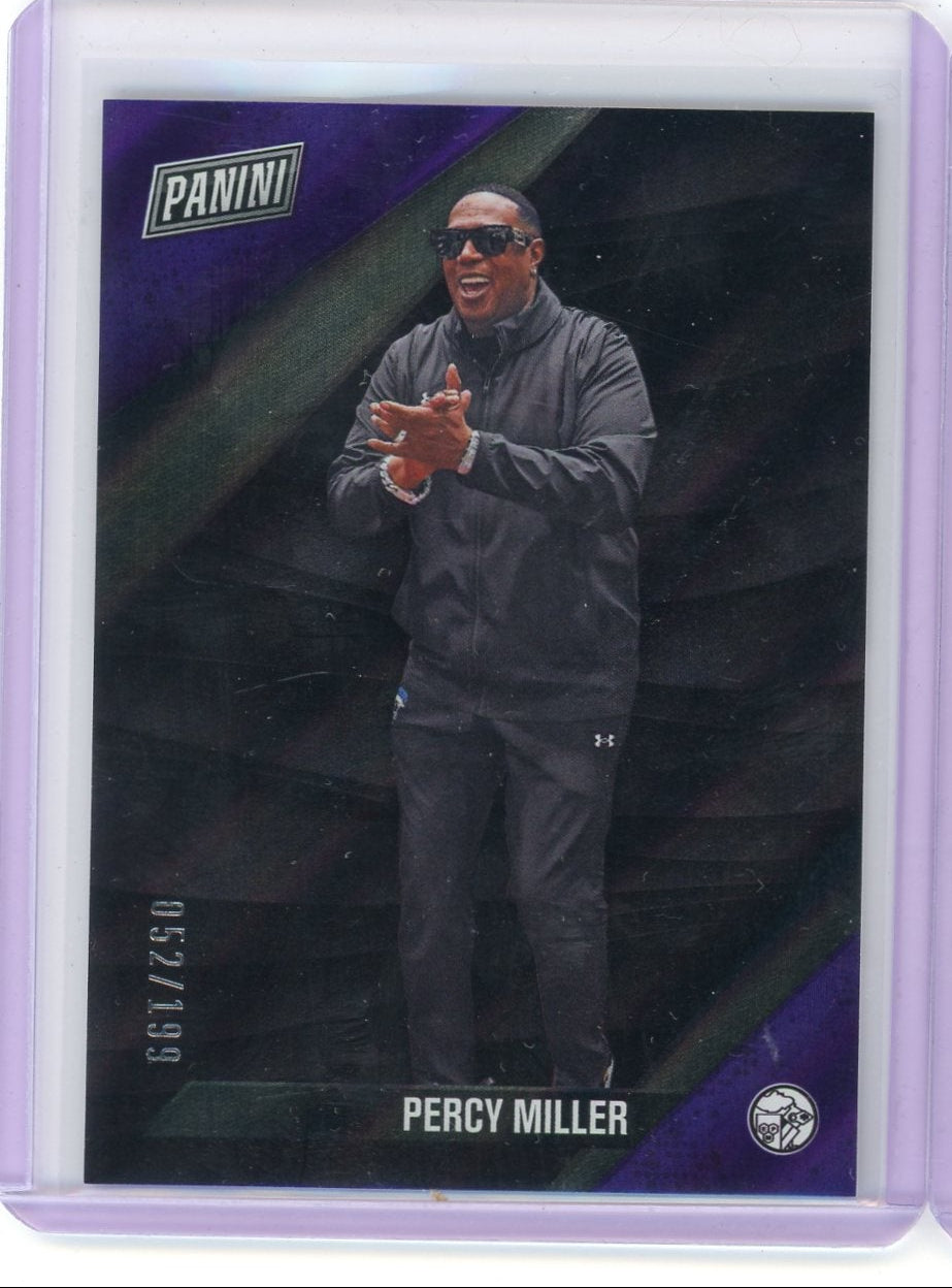 Percy Miller 2025 Panini Black Friday #'d 052/199