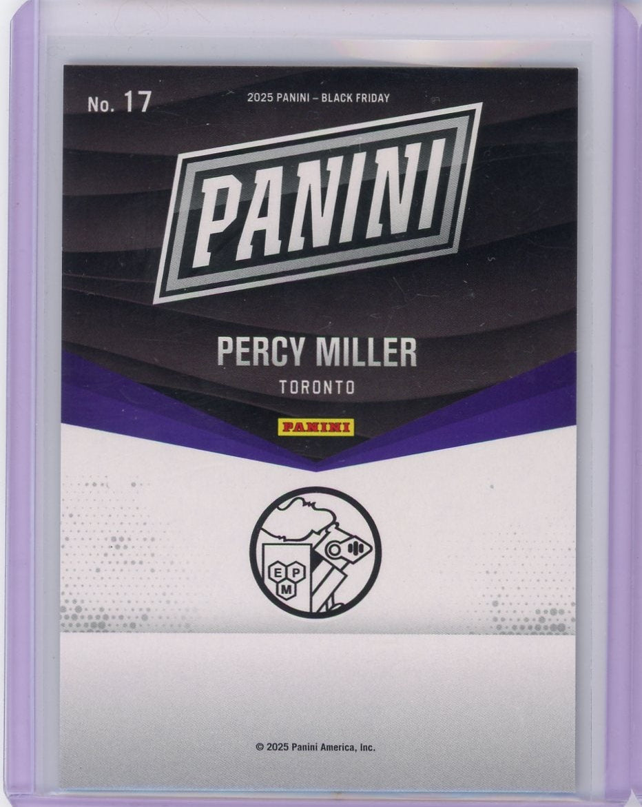 Percy Miller 2025 Panini Black Friday #'d 052/199