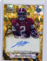 Jase McClellan 2023 Bowman Chrome Sapphire Selections auto gold ref. #'d 09/50