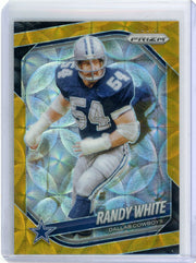 Randy White 2025 Panini Prizm Gold Choice Prizm #'d 06/10