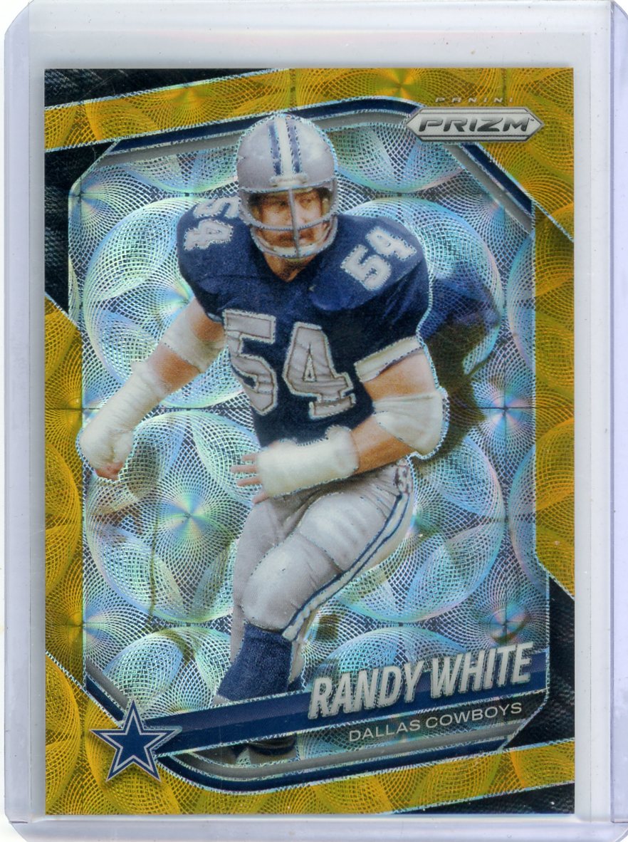 Randy White 2025 Panini Prizm Gold Choice Prizm #'d 06/10
