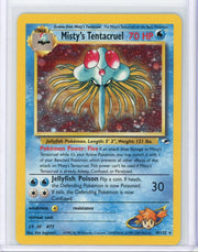 Misty's Tentacruel 2000 Pokemon Gym Heroes holo #10/132