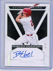 Brady Ebel 2025 Panini National Treasures Baseball Peerless Signatures #'d 18/25