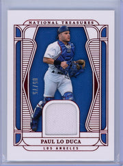 Paul Lo Duca 2025 Panini National Treasures Baseball Relic Ruby #'d 05/75
