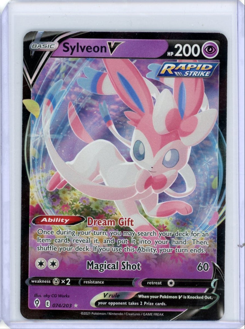 Sylveon V - SWSH07: Evolving Skies