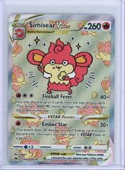 Simisear Vstar Pokémon Crown Zenith Galarian Gallery #GG37/GG70