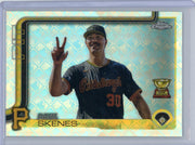 Paul Skenes 2025 Topps Chrome Logofractor Image Variation #300