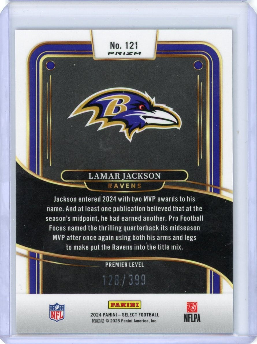 Lamara Jackson 2024 Panini Select Orange Prizm Shock #'d 128/399