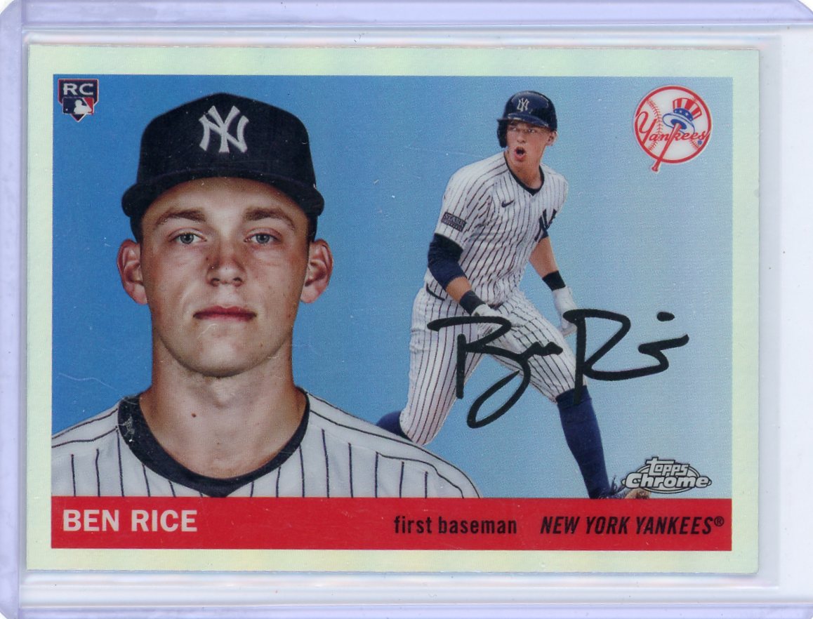 2025 Topps Chrome Platinum Ben Rice #311