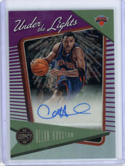 Allan Houston 2022 Panini Chronicles Legacy Basketball Under The Lights Autograph #'d 39/49