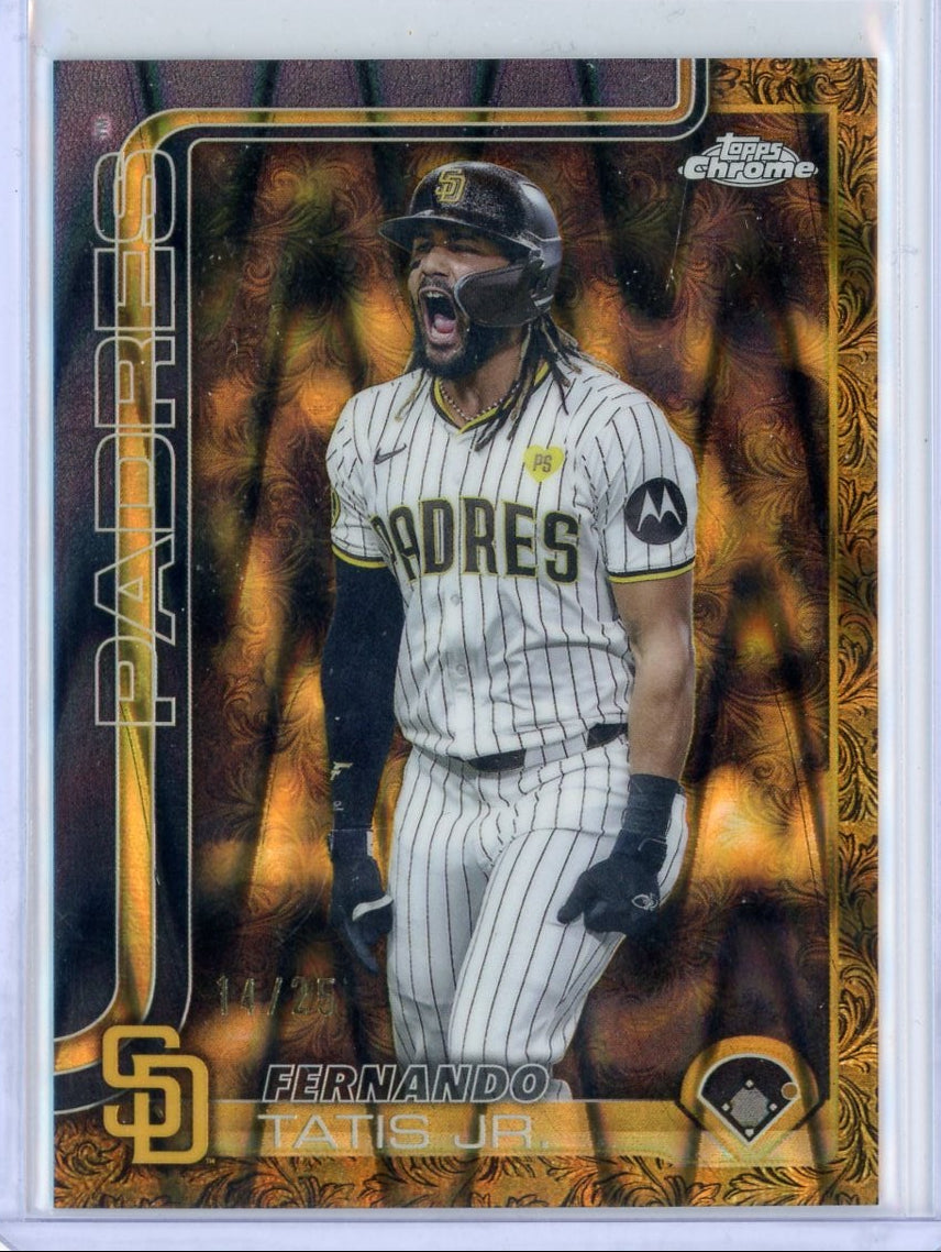 Fernando Tatis 2025 Topps Gilded #'d /25