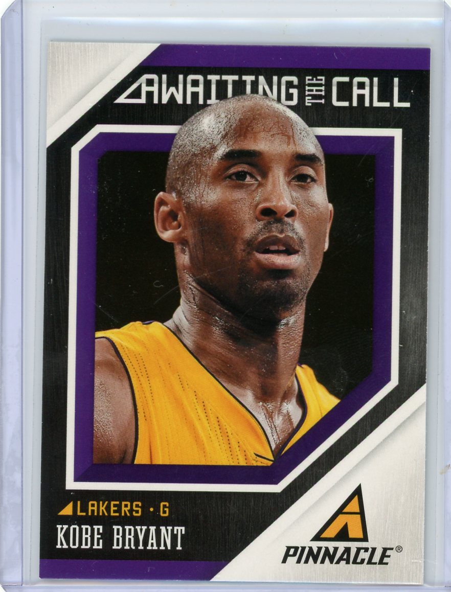 Kobe Bryant 2013-14 Panini Pinnacle Awaiting the Call
