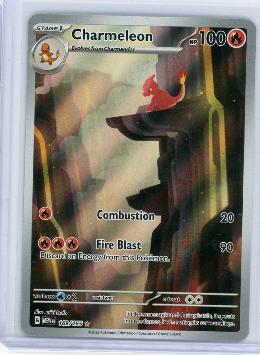 Charmeleon Pokémon 151 Illustration Rare #169/165