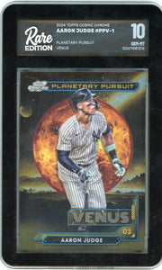 Aaron Judge 2023 Topps Cosmic Chrome Planetary Pursuit Venus Rare Edition 10