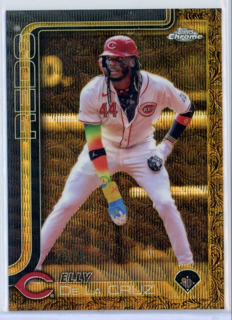 Elly De La Cruz 2025 Topps Gilded #'d to /75