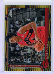 Scottie Barnes 2025-26 Topps Chrome Gold Basketball Refractor #'d 31/50