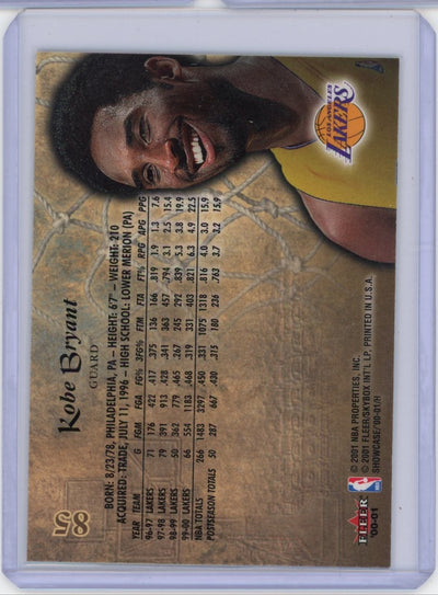 Kobe Bryant 2000-01 Fleer Showcase #85