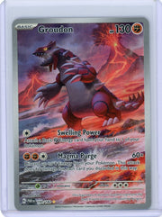 Groudon Pokémon Paradox Rift Illustration Rare #199/182