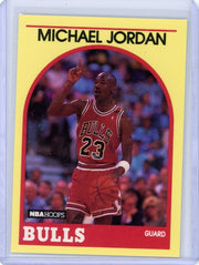 Michael Jordan 1989-90 Hoops Superstars (Small Crease)