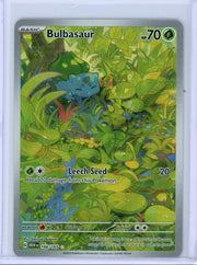 Bulbasaur Pokémon 151 Illustration Rare #166/165