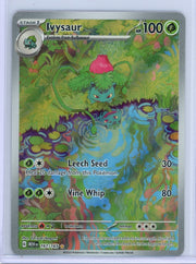 Ivysaur Pokémon 151 Illustration Rare #167/165
