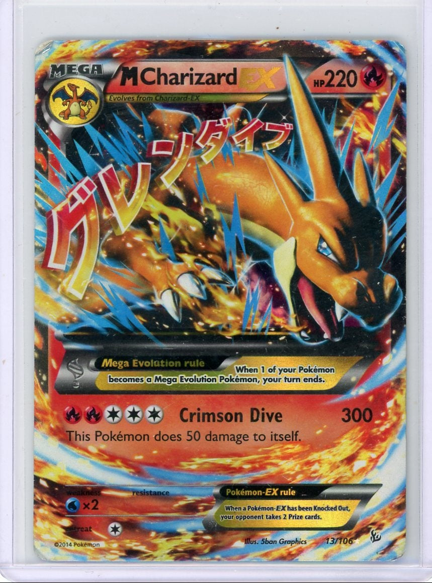 Mega Charizard Pokémon Evolutions #13/106 (HP)