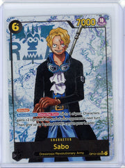 Sabo One Piece Carrying on His Will Parallel Secret Rare #OP13-120