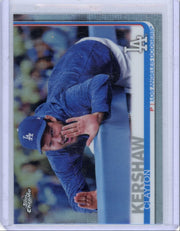 Clayton Kershaw 2019 Topps Chrome Image Variation