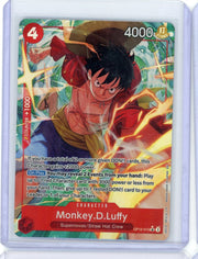 Monkey D. Luffy One Piece Legacy of the Master Super Rare #OP12-015