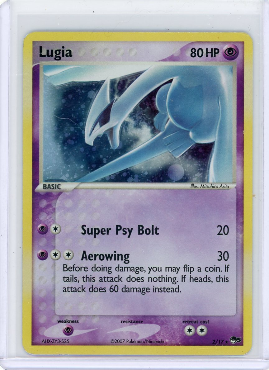 Lugia Pokémon POP Series 5 Holo #2/17 (MP)