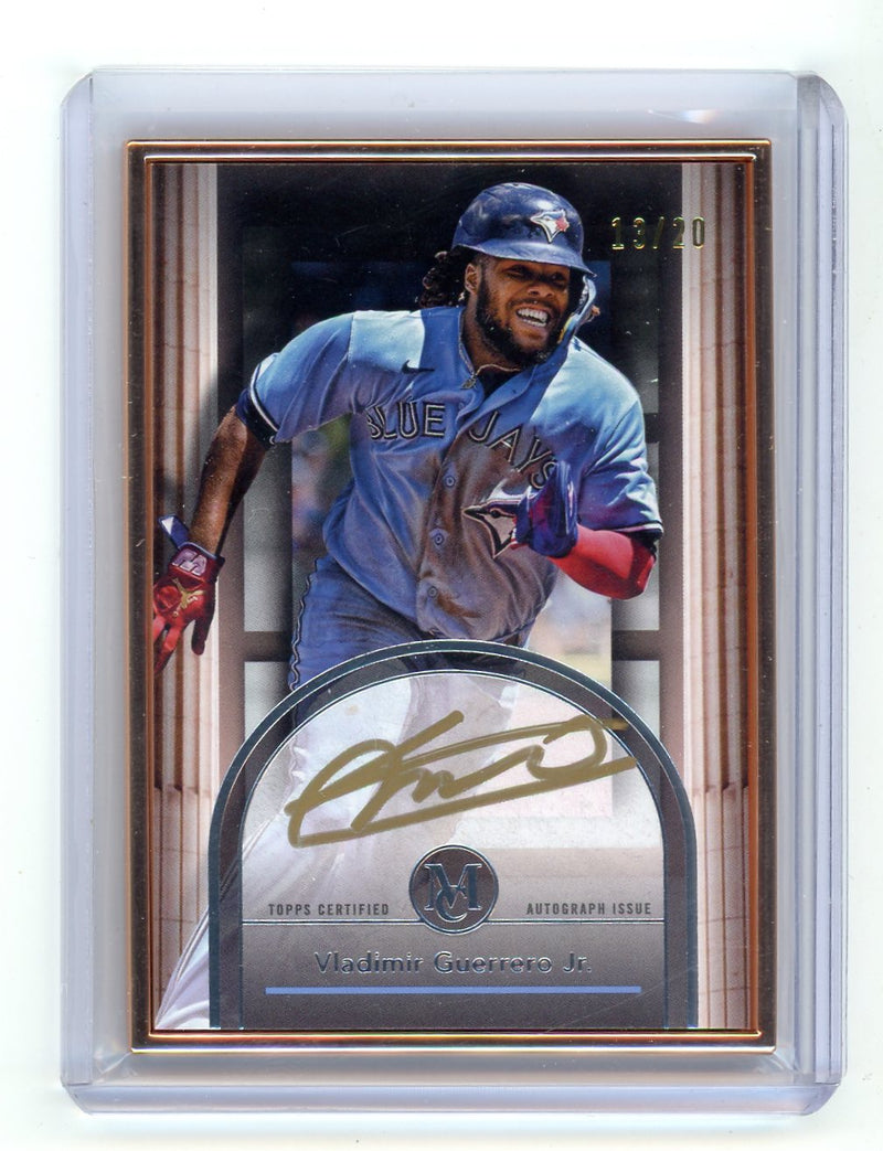 Vladimir Guerrero Jr. 2024 Topps Museum Collection Framed Autograph 