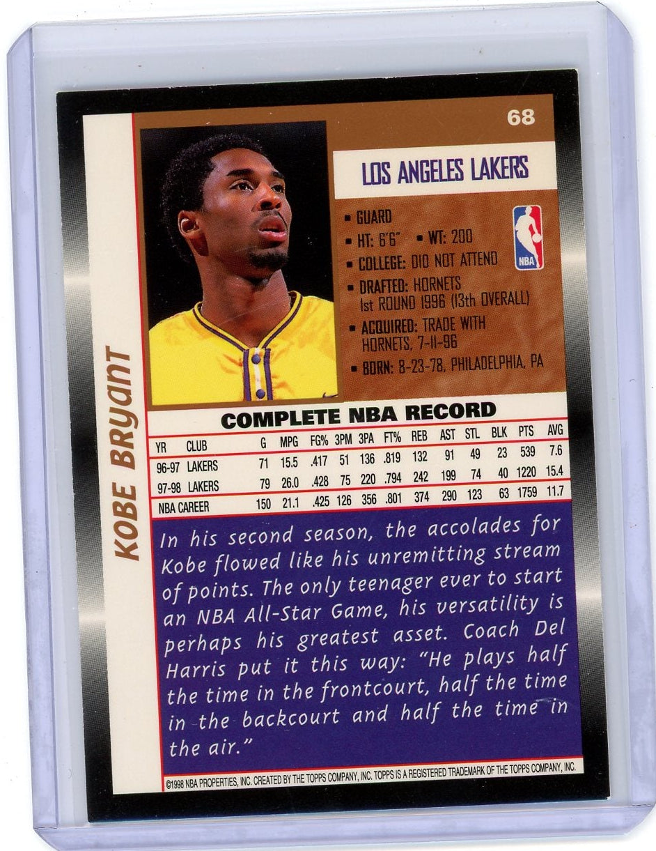 Kobe Bryant 1998-99 Topps #68