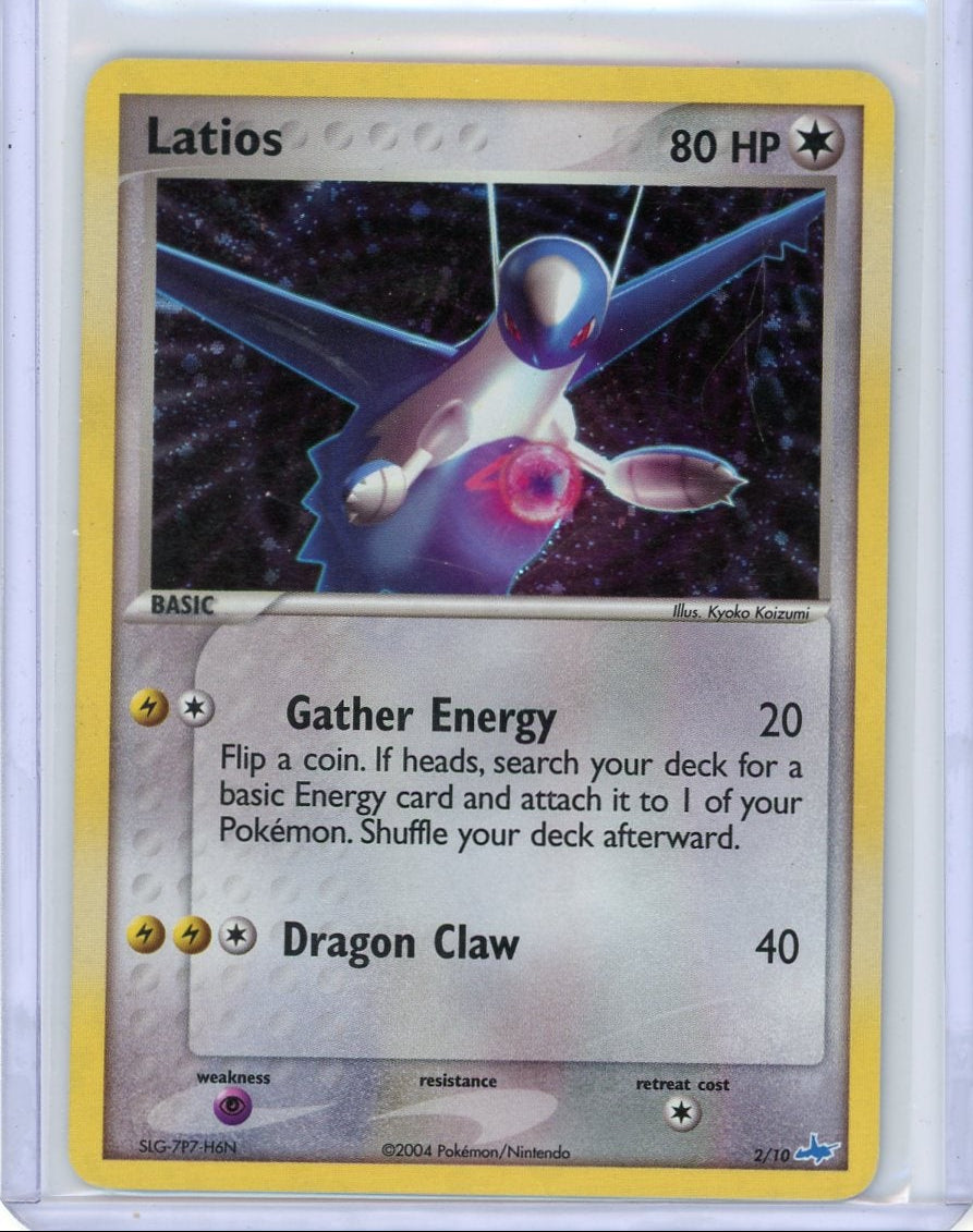 Latios 2004 Pokemon EX Trainer Kit #2/10
