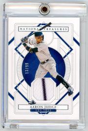 Aaron Judge 2021 Panini National Treasures Relic #'d 13/99