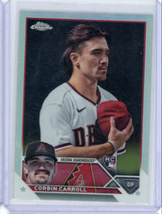 Corbin Carroll 2023 Topps Chrome Image Variation rookie card