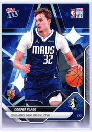 Cooper Flagg 2026 Topps NOW Rising Stars rookie card #RS1