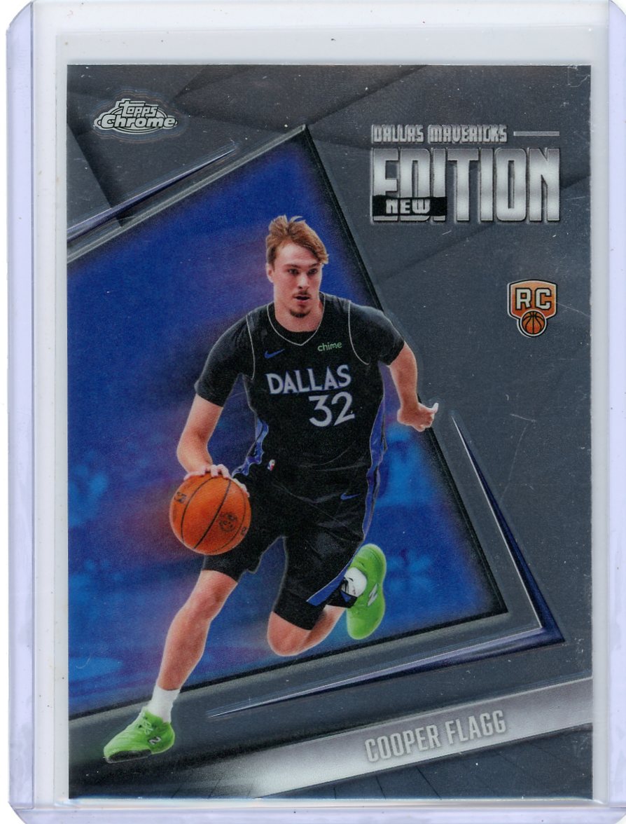 Cooper Flagg 2025-26 Topps Chrome Update New Edition RC