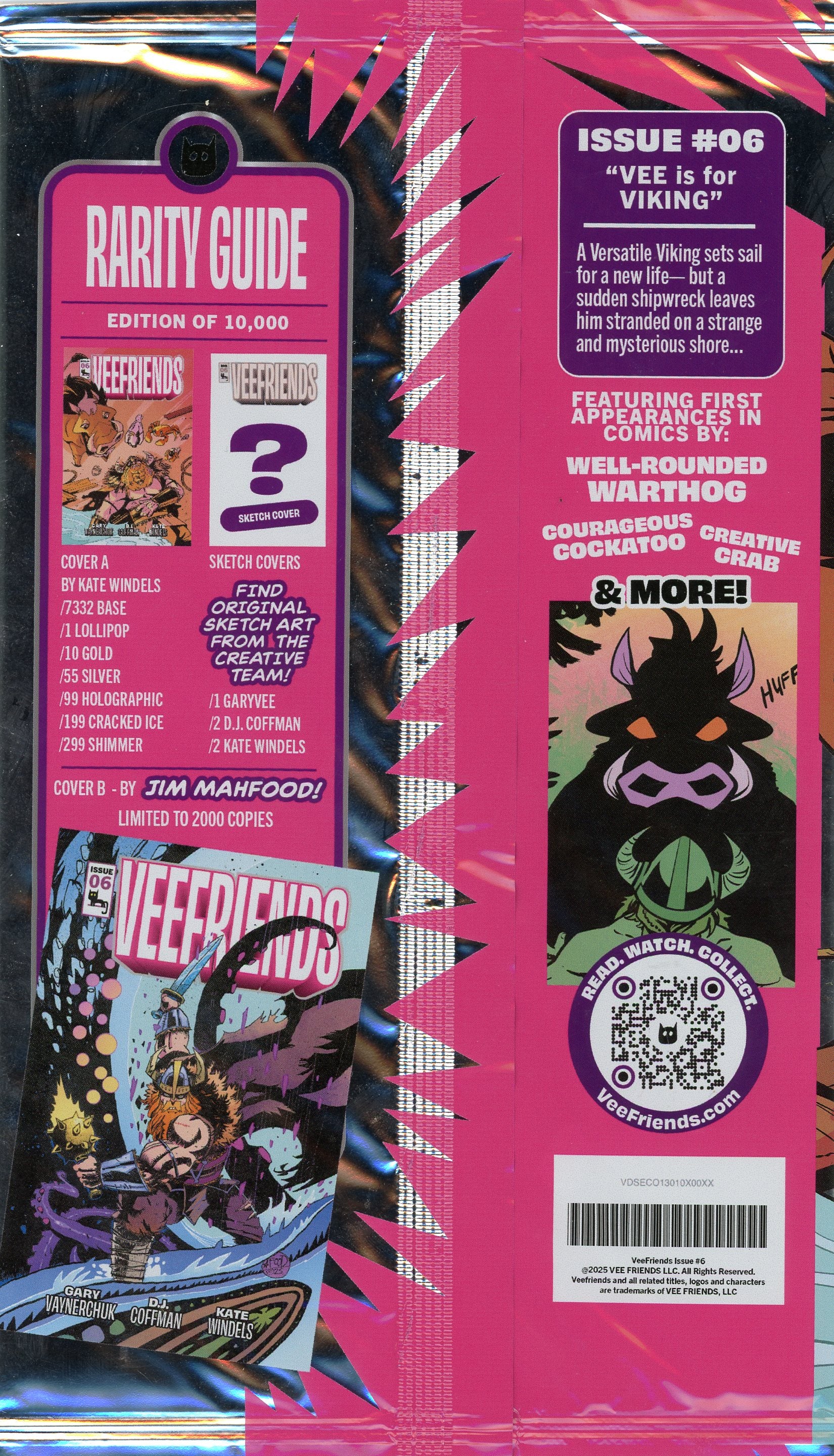 Veefriends Collector's Comic Pack Issue #6