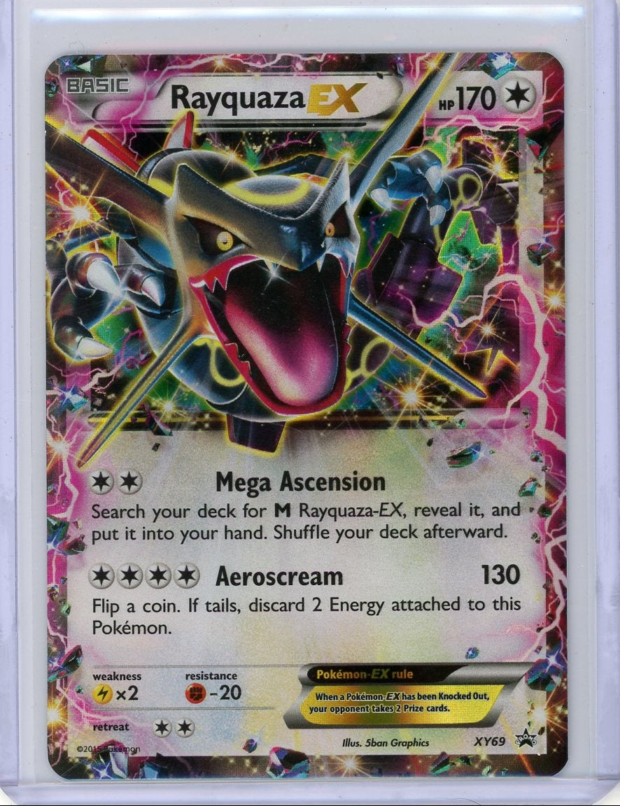 Shiny Rayquaza EX 2015 Pokemon XY Promo #XY69