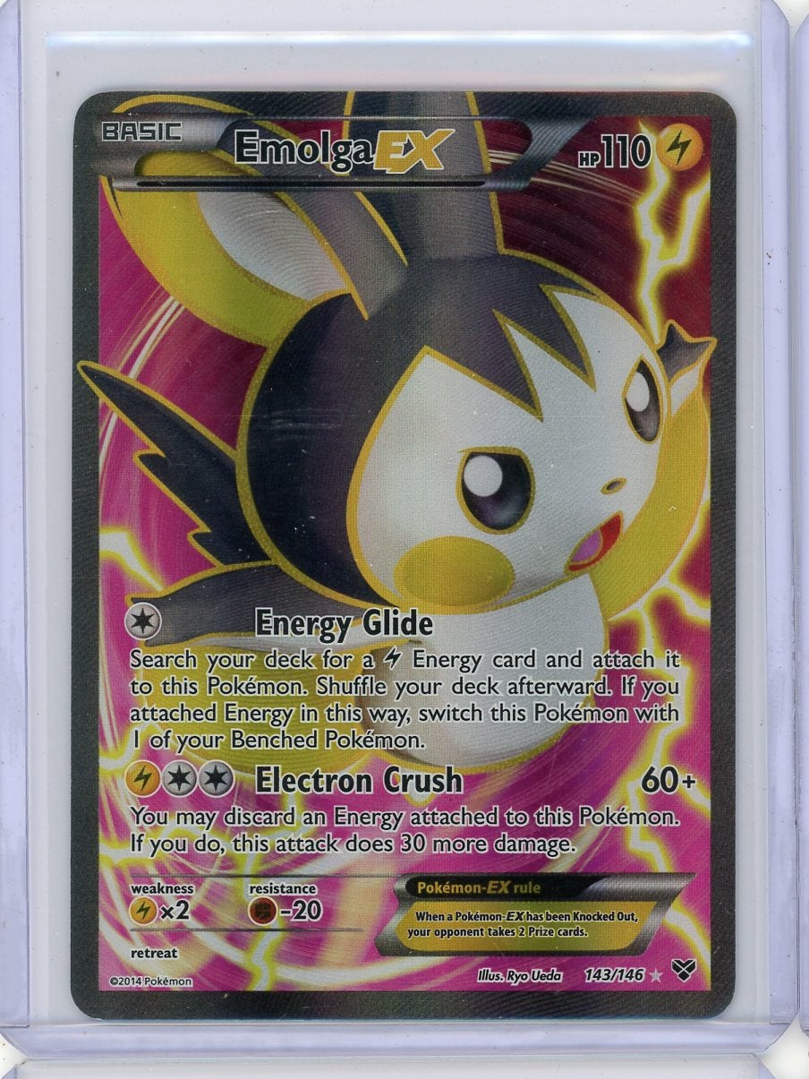 Emolga EX Pokémon XY Full-Art #143/146