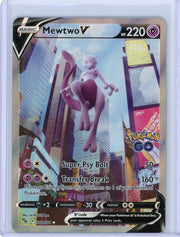 Mewtwo V Pokémon GO Alternate Full Art #072/078