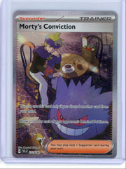 Morty's Conviction Pokémon Temporal Forces Special Illustration Rare #211/162
