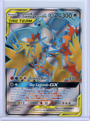 Moltres & Zapdos & Articuno GX Pokémon Hidden Fates Full Art #66/68