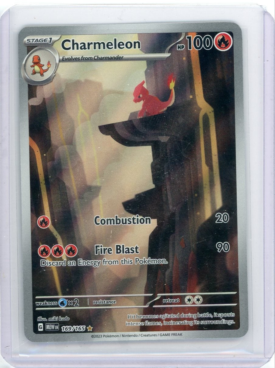 Charmeleon Pokémon 151 Illustration Rare #169/165