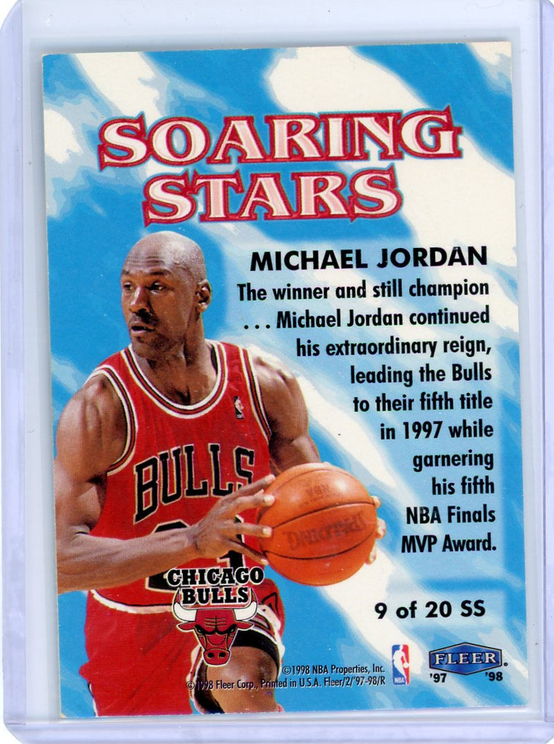 Michael Jordan 1997-98 Fleer Soaring Stars