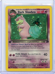 Dark Slowbro 2000 Pokemon Team Rocket 1st Edition holo 12/82 MP