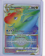 Dragonite Vstar Pokémon GO Rainbow Secret Rare #081/078