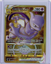 Mewtwo Vstar Pokémon GO Gold Secret Rare #086/078