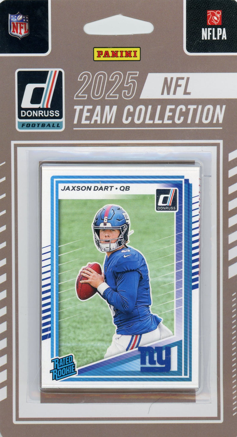 2025 Donruss Football Team Set Giants